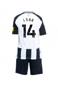 Newcastle United Alexander Isak #14 Babytruitje Thuis tenue Kind 2024-25 Korte Mouw (+ Korte broeken)